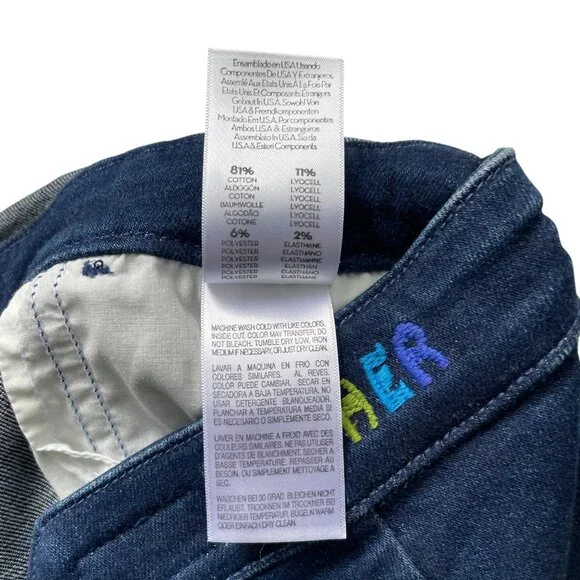 Mother The Tie Back Hustler Short Fray - Picture 6 of 8